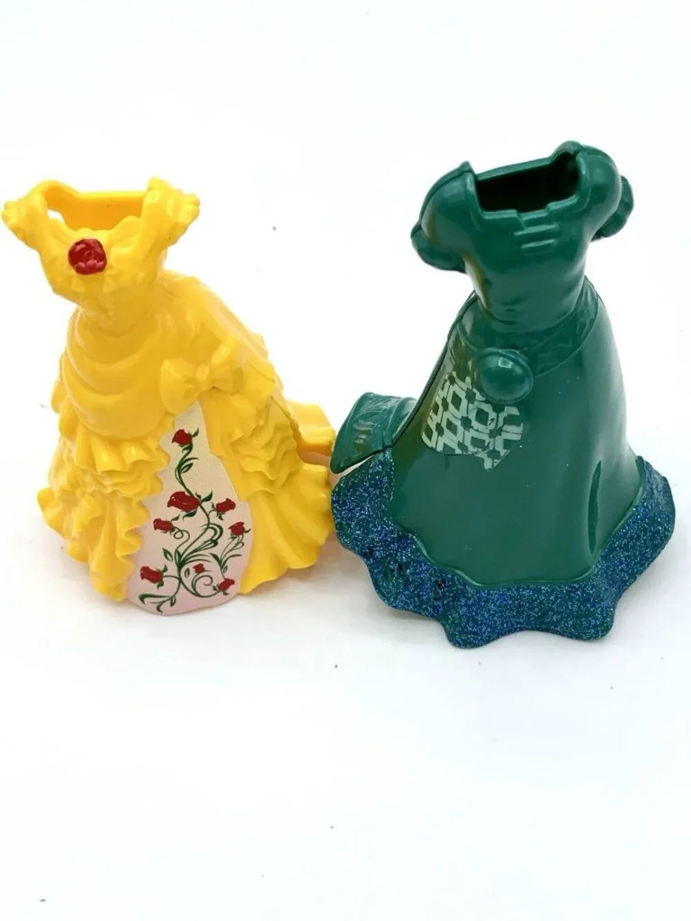 Disney Princess MagiClips Frozen Anna Elsa Merida Polly Pocket Doll Lot Of 3